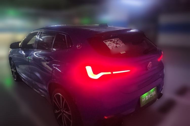 Used BMW X2 2021 sDrive25i Luxury Model with M Sport Package Rear Left 45 Deg