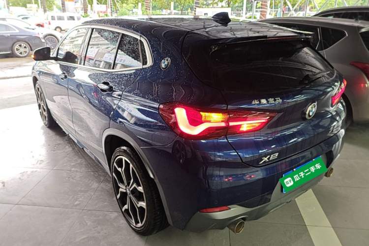 Used BMW X2 2021 sDrive25i Luxury M Sport Package Rear Left 45 Deg