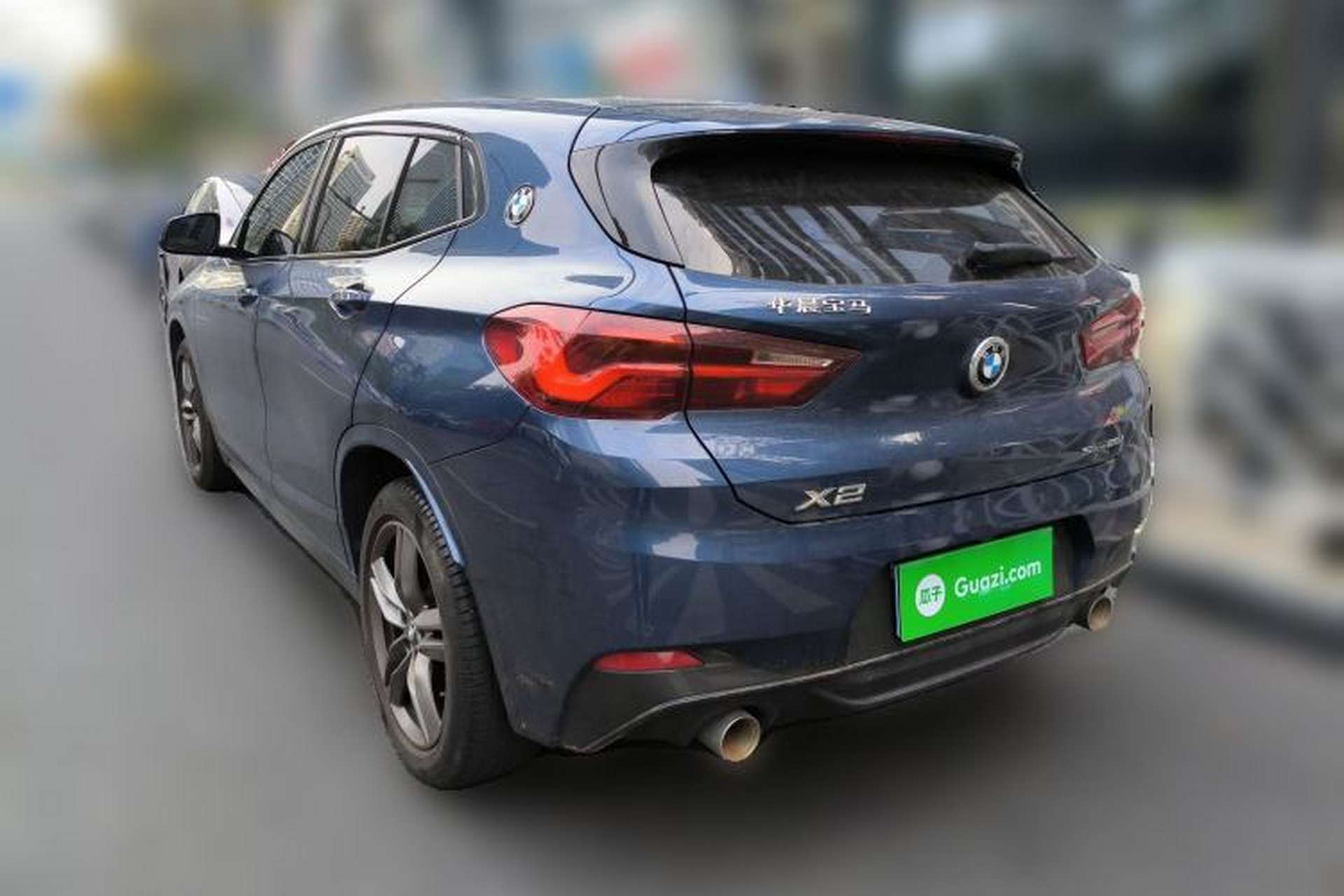 Used BMW X2 2021 sDrive25i M Sport Package Rear Left 45 Deg