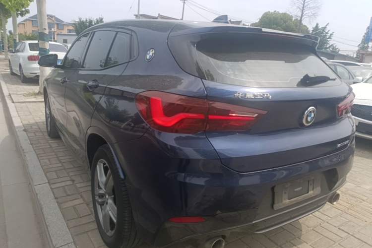 Used BMW X2 2021 sDrive25i Leading Model M Sport Package Rear Left 45 Deg