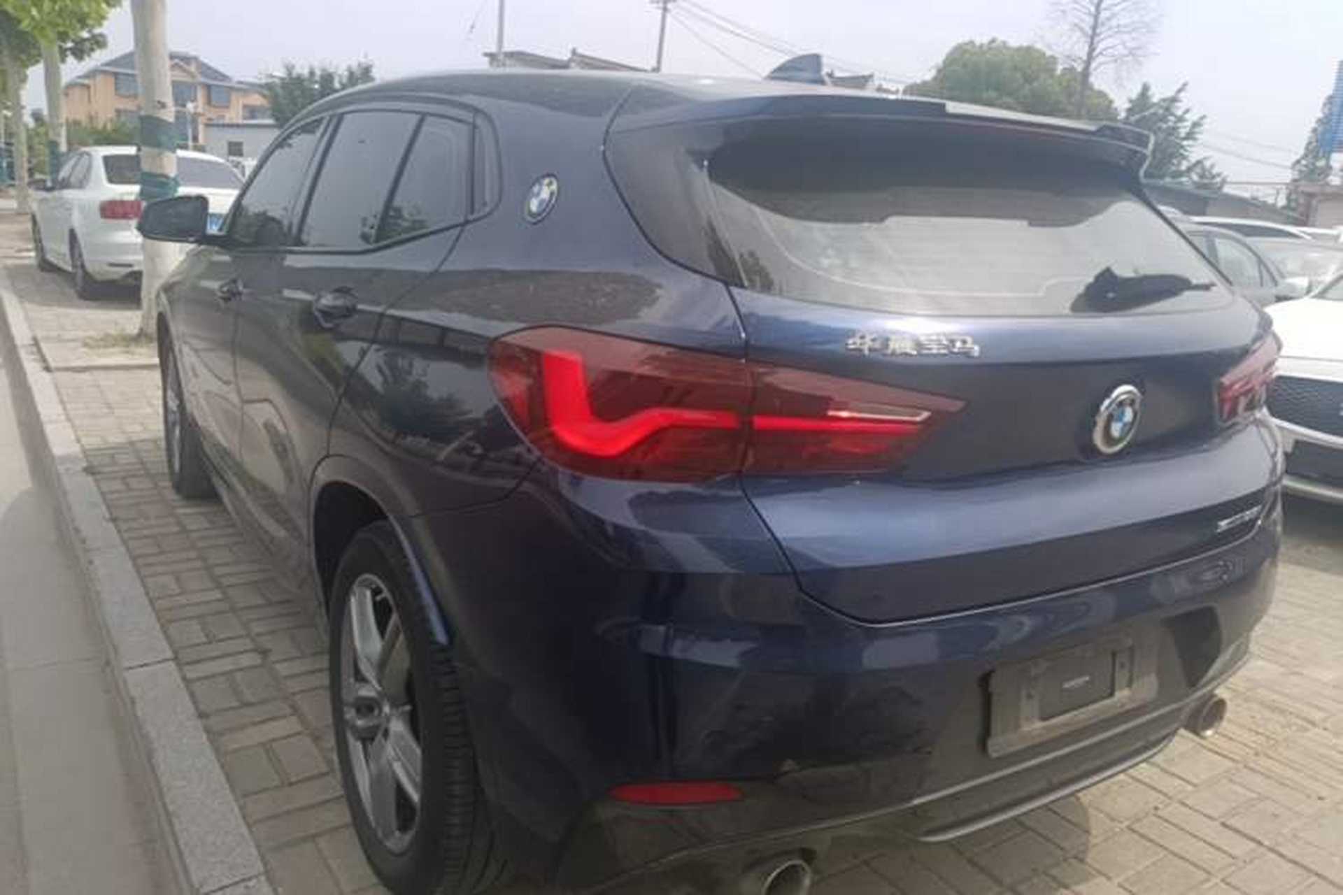 Used BMW X2 2021 sDrive25i Leading Model M Sport Package Rear Left 45 Deg