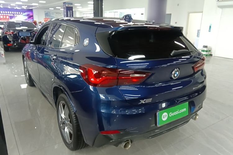 Used BMW X2 2021 sDrive25i Leading Model M Sport Package Rear Left 45 Deg
