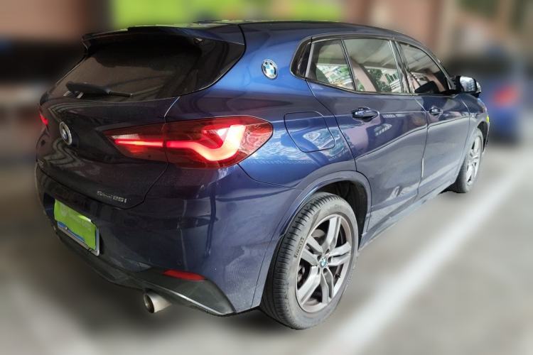 Used BMW X2 2021 sDrive25i Leading Model M Sport Package Rear Right 45 Deg