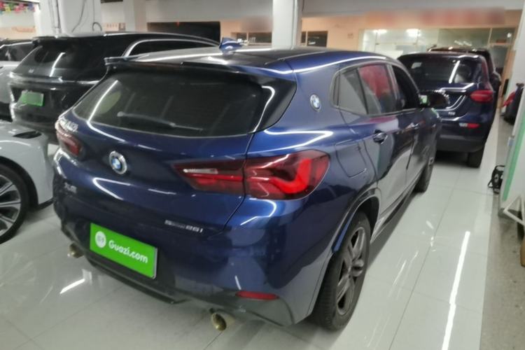 Used BMW X2 2021 sDrive25i Leading Model M Sport Package Rear Right 45 Deg