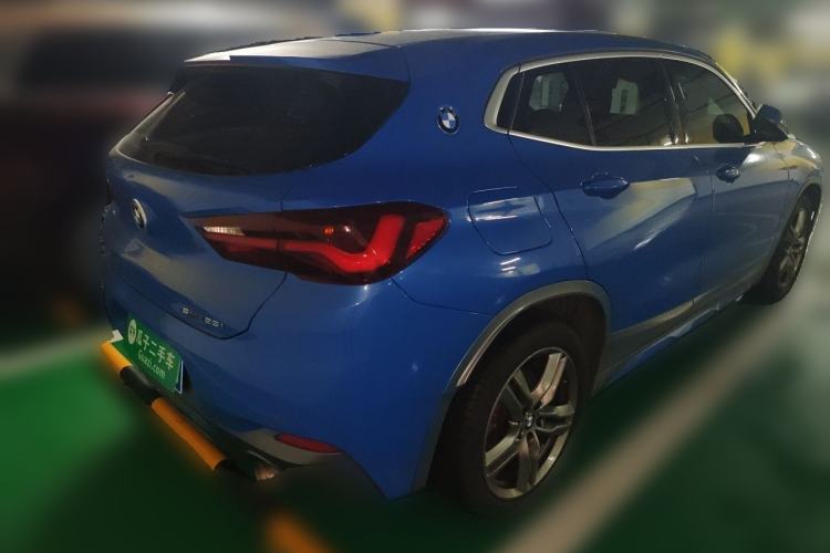Used BMW X2 2021 sDrive25i Leading Model M Sport Package Rear Right 45 Deg