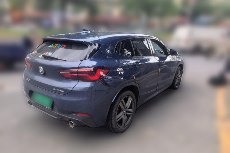 Used BMW X2 2021 Restyled sDrive25i M Sport Package Rear Right 45 Deg