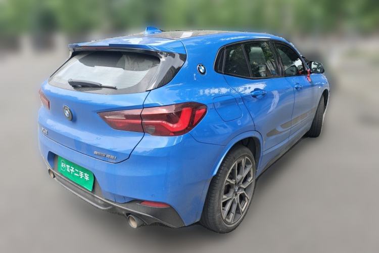 Used BMW X2 2021 Restyled sDrive25i Midnight Edition Rear Right 45 Deg