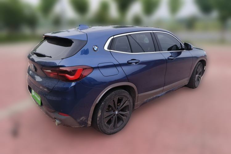 Used BMW X2 2021 sDrive25i Leading Model M Off-Road Package Rear Right 45 Deg