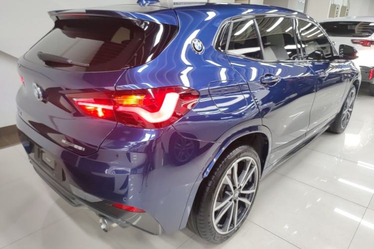 Used BMW X2 2021 sDrive25i Luxury Model with M Sport Package Rear Right 45 Deg