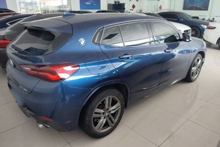 Used BMW X2 2021 sDrive25i Leading Model M Sport Package Rear Right 45 Deg