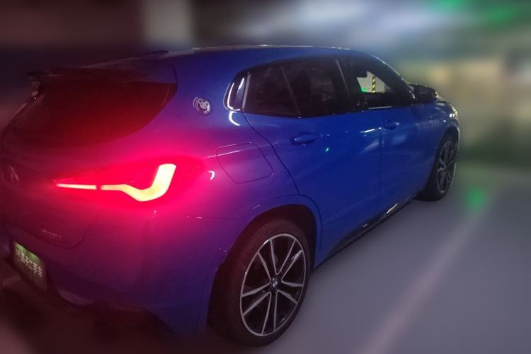 Used BMW X2 2021 sDrive25i Luxury Model with M Sport Package Rear Right 45 Deg