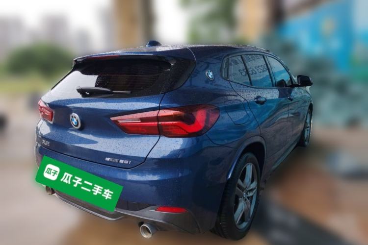 Used BMW X2 2021 sDrive25i M Sport Package Rear Right 45 Deg