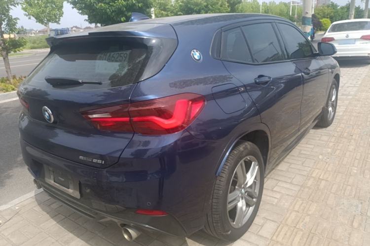 Used BMW X2 2021 sDrive25i Leading Model M Sport Package Rear Right 45 Deg