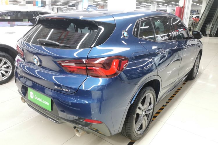 Used BMW X2 2021 Restyled sDrive25i M Sport Package Rear Right 45 Deg