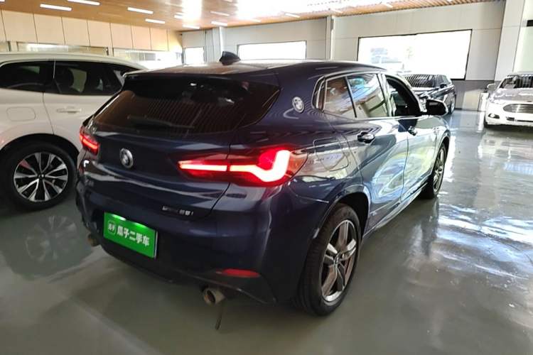 Used BMW X2 2021 Restyled sDrive25i M Sport Package Rear Right 45 Deg