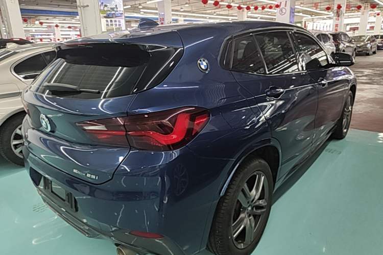 Used BMW X2 2021 Restyled sDrive25i M Sport Package Rear Right 45 Deg