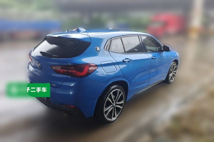 Used BMW X2 2021 sDrive25i Luxury Model with M Sport Package Rear Right 45 Deg