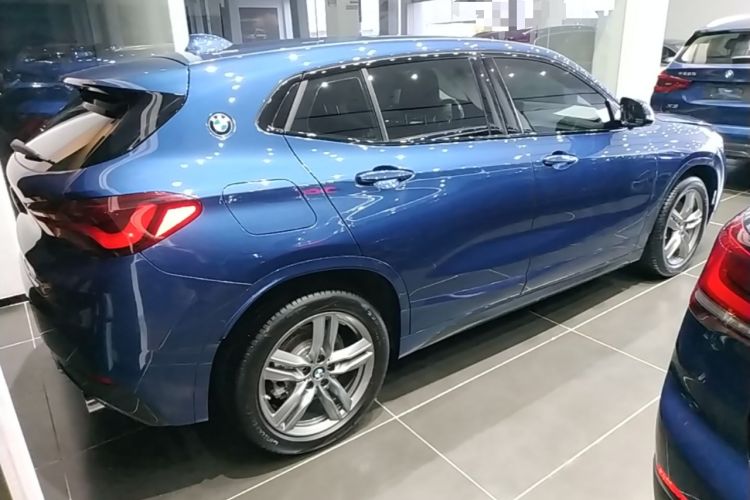 Used BMW X2 2021 Restyled sDrive25i M Sport Package Rear Right 45 Deg