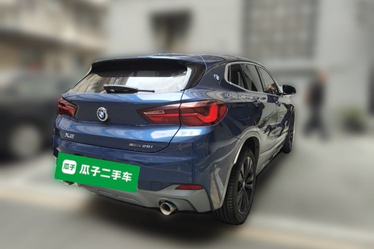 Used BMW X2 2021 sDrive25i M Sport Package Rear Right 45 Deg