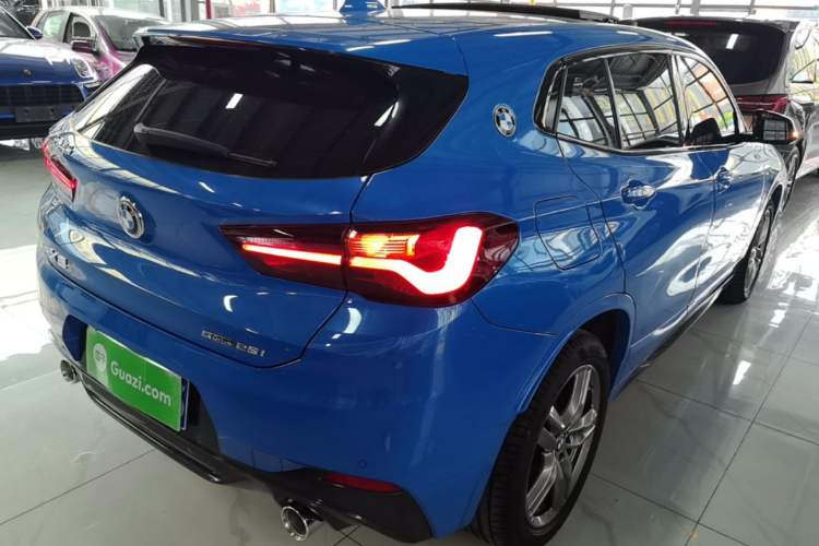 Used BMW X2 2021 sDrive25i M Sport Package Rear Right 45 Deg