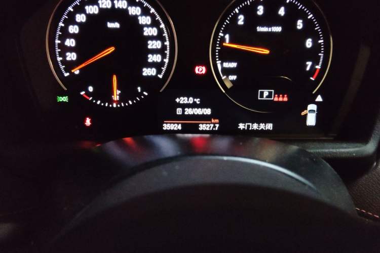 Used BMW X2 2021 Restyled sDrive25i Sharp Edition Odometer Close Up