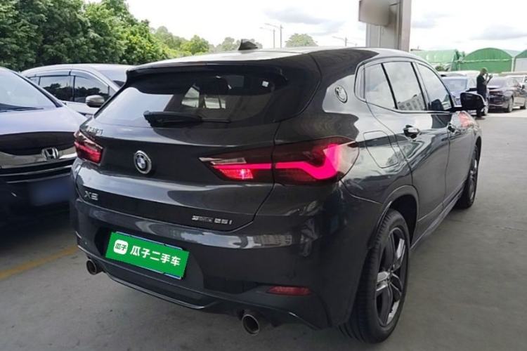 Used BMW X2 2021 Restyled sDrive25i M Sport Package Rear Right 45 Deg
