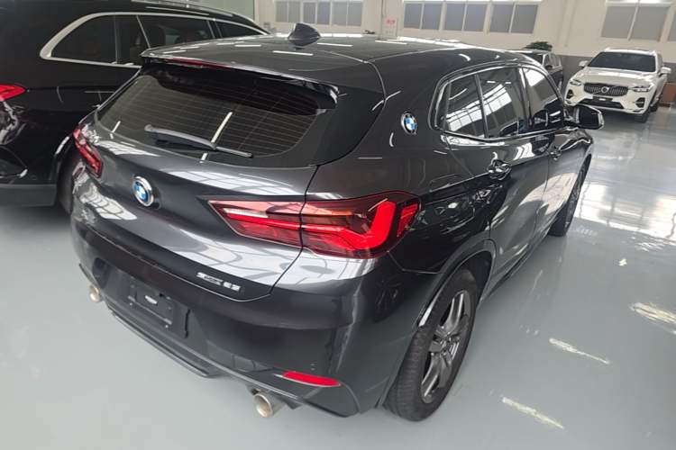 Used BMW X2 2021 sDrive25i M Sport Package Rear Right 45 Deg
