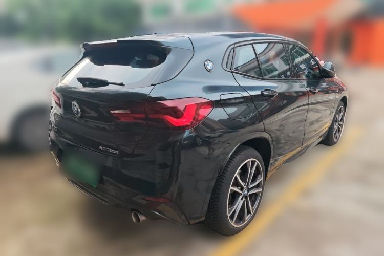 Used BMW X2 2021 xDrive25i M Sport Package Rear Right 45 Deg