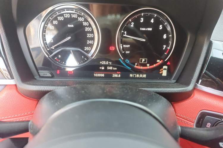 Used BMW X2 2021 sDrive25i Leading Model M Off-Road Package Odometer Close Up