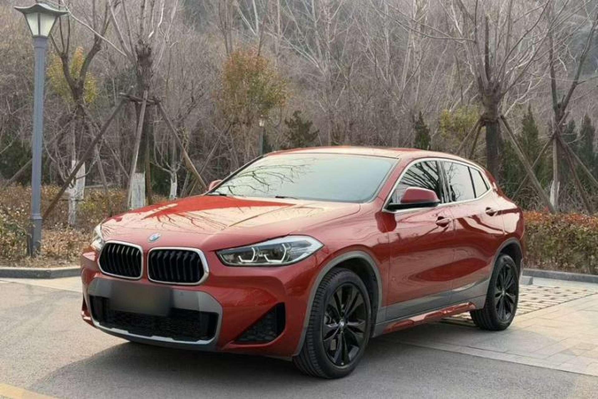 Used BMW X2 2021 Restyled sDrive25i M Sport Package Front Left 45 Deg