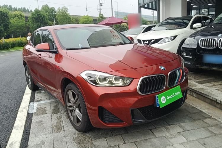 Used BMW X2 2021 Restyled sDrive25i M Sport Package Front Right 45 Deg