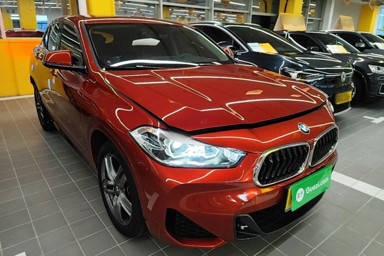Used BMW X2 2021 Restyled sDrive25i M Sport Package Front Right 45 Deg