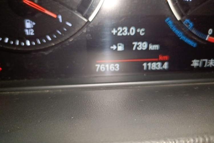 Used BMW X2 2021 Restyled sDrive25i M Sport Package Odometer Close Up