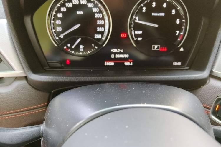 Used BMW X2 2021 Restyled sDrive25i Midnight Edition Odometer Close Up