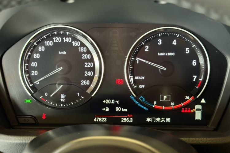 Used BMW X2 2021 sDrive25i M Sport Package Odometer Close Up