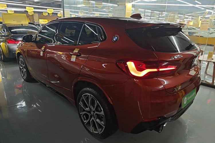 Used BMW X2 2021 Restyled sDrive25i Midnight Edition Rear Left 45 Deg