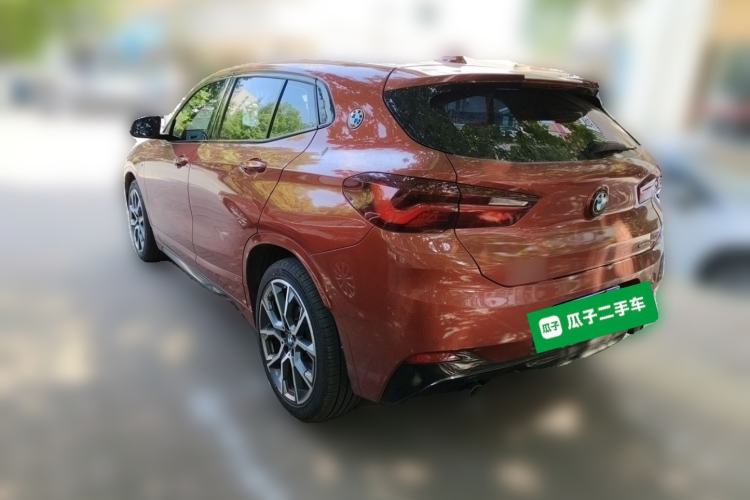 Used BMW X2 2021 Restyled sDrive25i Midnight Edition Rear Left 45 Deg