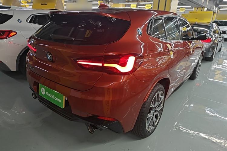 Used BMW X2 2021 Restyled sDrive25i Midnight Edition Rear Right 45 Deg