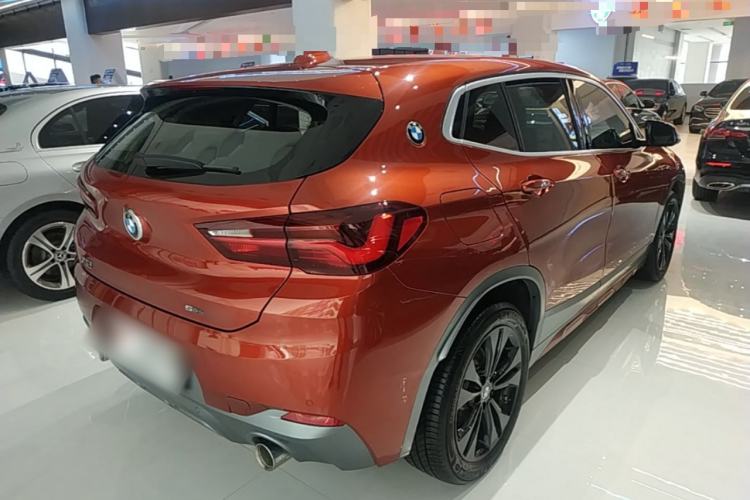 Used BMW X2 2021 sDrive20i M Sport Package Rear Right 45 Deg