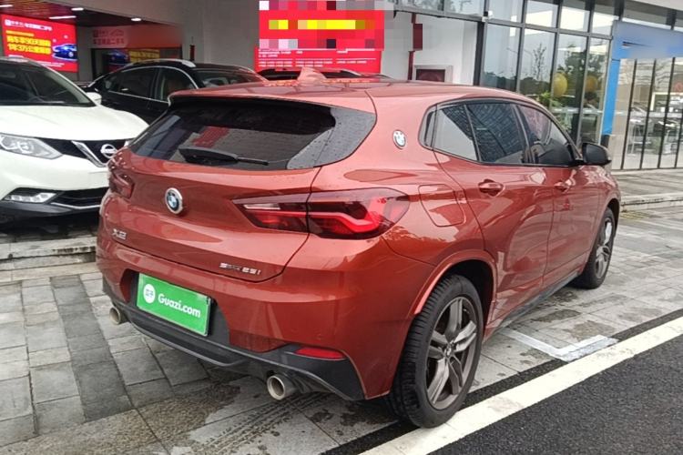 Used BMW X2 2021 Restyled sDrive25i M Sport Package Rear Right 45 Deg