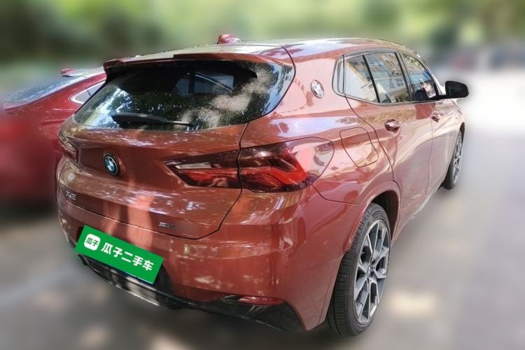 Used BMW X2 2021 Restyled sDrive25i Midnight Edition Rear Right 45 Deg