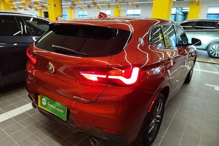 Used BMW X2 2021 Restyled sDrive25i M Sport Package Rear Right 45 Deg