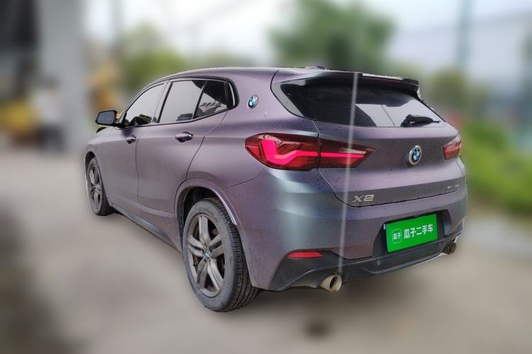 Used BMW X2 2021 sDrive25i Leading Model M Sport Package Rear Left 45 Deg
