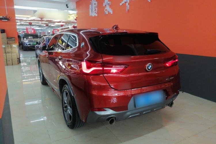 Used BMW X2 2021 sDrive25i Leading Model M Off-Road Package Rear Left 45 Deg