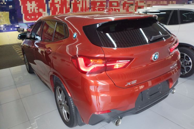 Used BMW X2 2021 Restyled sDrive25i M Sport Package Rear Left 45 Deg