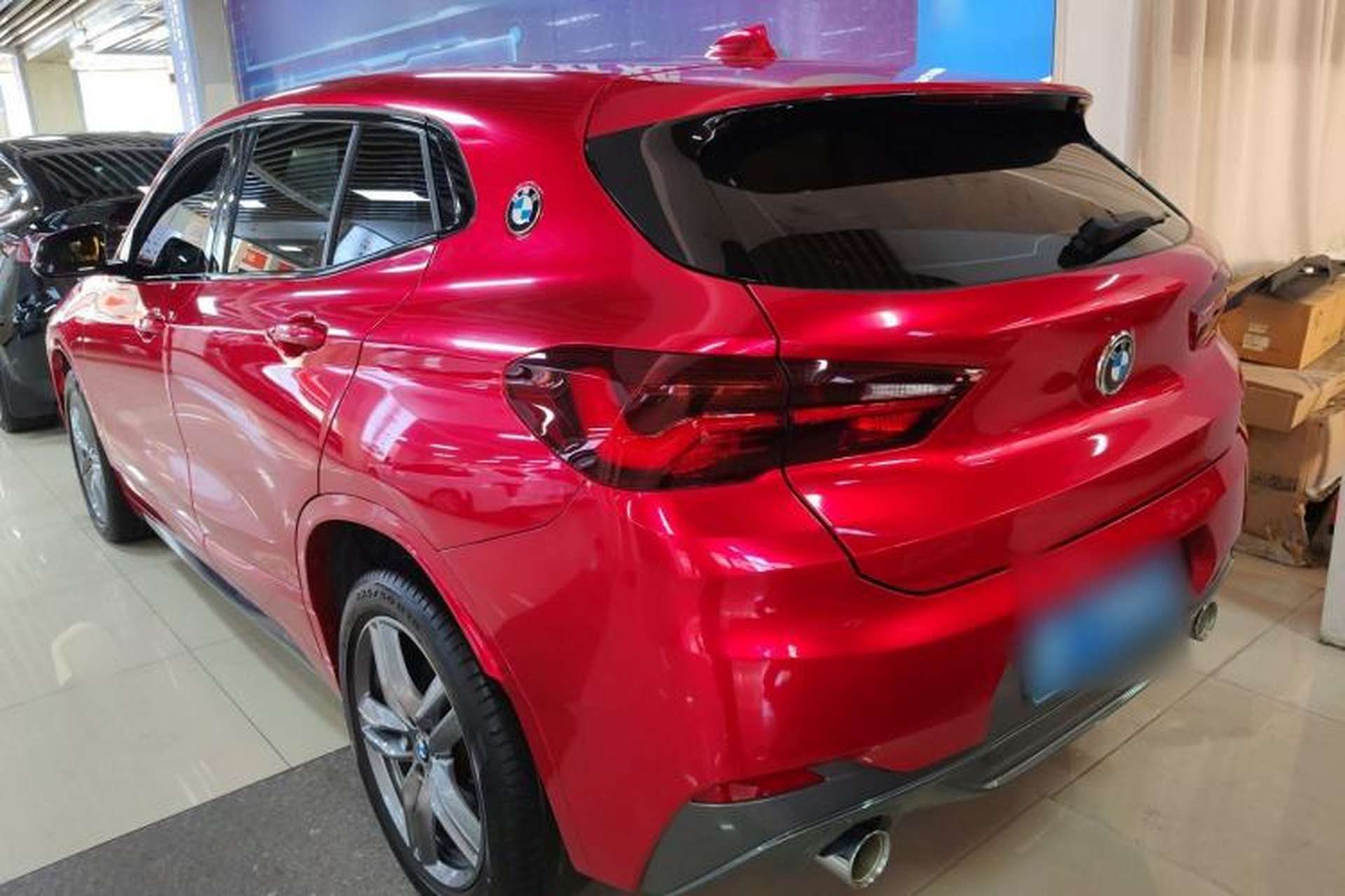Used BMW X2 2021 Restyled sDrive25i M Sport Package Rear Left 45 Deg