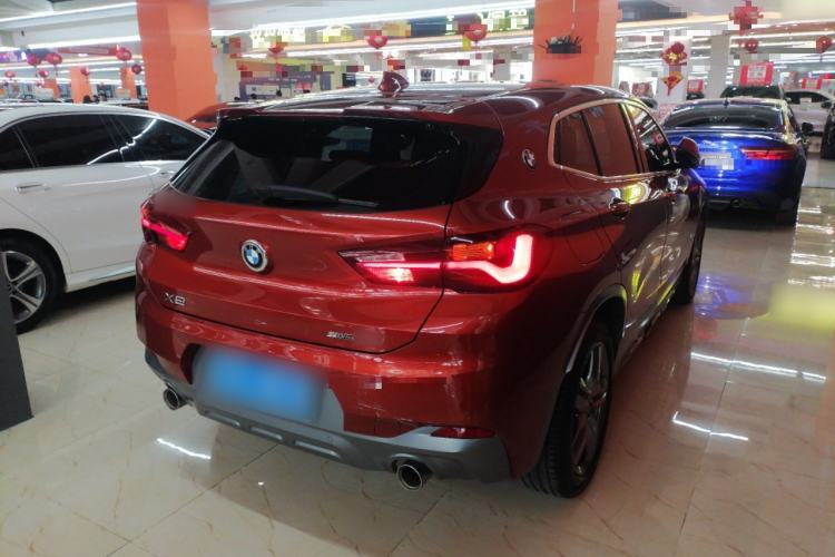 Used BMW X2 2021 sDrive25i Leading Model M Off-Road Package Rear Right 45 Deg