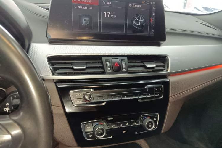 Used BMW X2 2021 Restyled sDrive25i Midnight Edition Audio And AC Panel