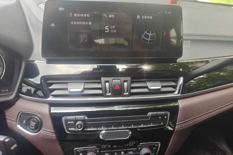 Used BMW X2 2021 Restyled sDrive25i M Sport Package Audio And AC Panel