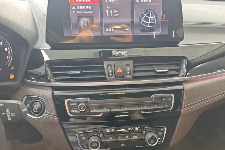 Used BMW X2 2021 Restyled sDrive25i M Sport Package Audio And AC Panel